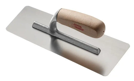 Pennelli Tigre Professional Trapezoidal Stainless Steel Marmorino Trowel With Wooden Handle The Decora Company