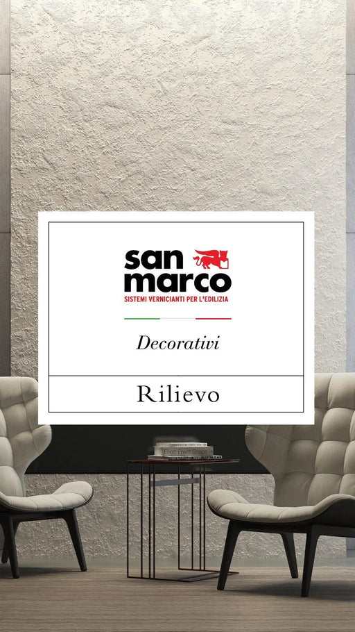 RILIEVO - Fiber Reinforced Plaster Base Coat for Deep Texture by San Marco - The Decora Company
