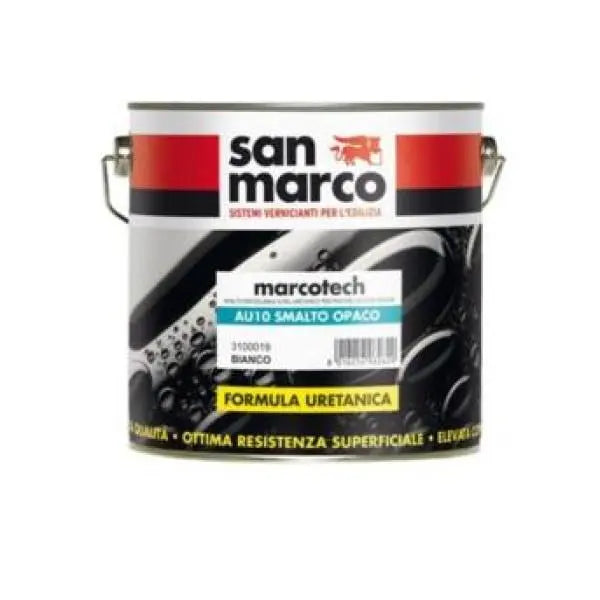 San Marco Marcotech AU10 Transparent - Acrylic-Urethane Enamel Paint, Satin Finish, transparent base 0.7L - The Decora Company